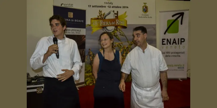 El xef Francisco Puente valora positivament la participació a la Fiera del Riso
