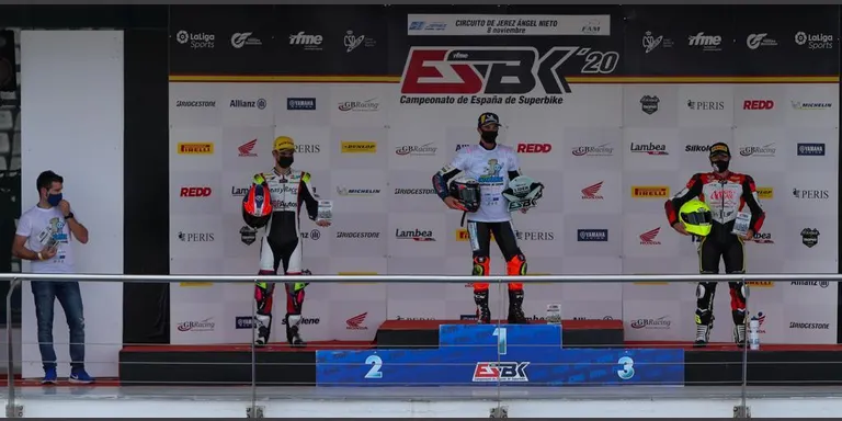 Aleix Viu Cotolí, medalla de bronze al Campionat d’Espanya de Superbikes