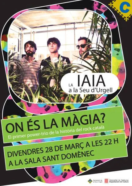 El grup català La Iaia actua aquest divendres a la Seu d'Urgell