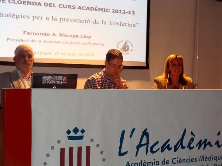 Cloenda del curs 2012-2013 de la filial a l'Alt Urgell de l'Acadèmia de Ciències Mèdiques