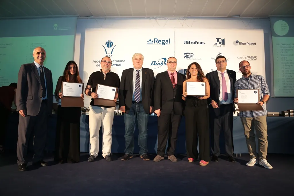 Reconeixement de la Federació Catalana a Toni Garreta i al Sedis Efausa