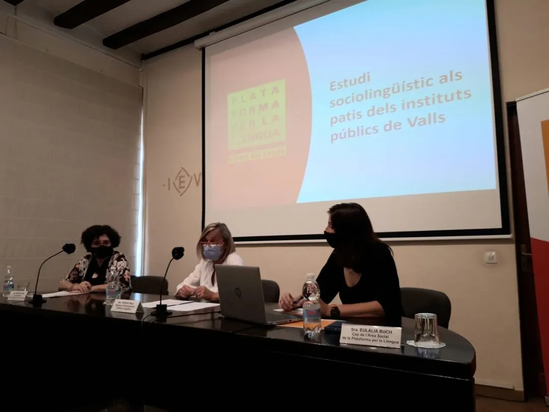 Surten a la llum els resultats d’un estudi sociolingüístic que s’ha fet als tres instituts públics de Valls