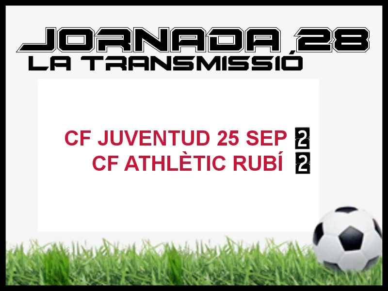 A PEU DE CAMP - JORNADA 28 diumenge