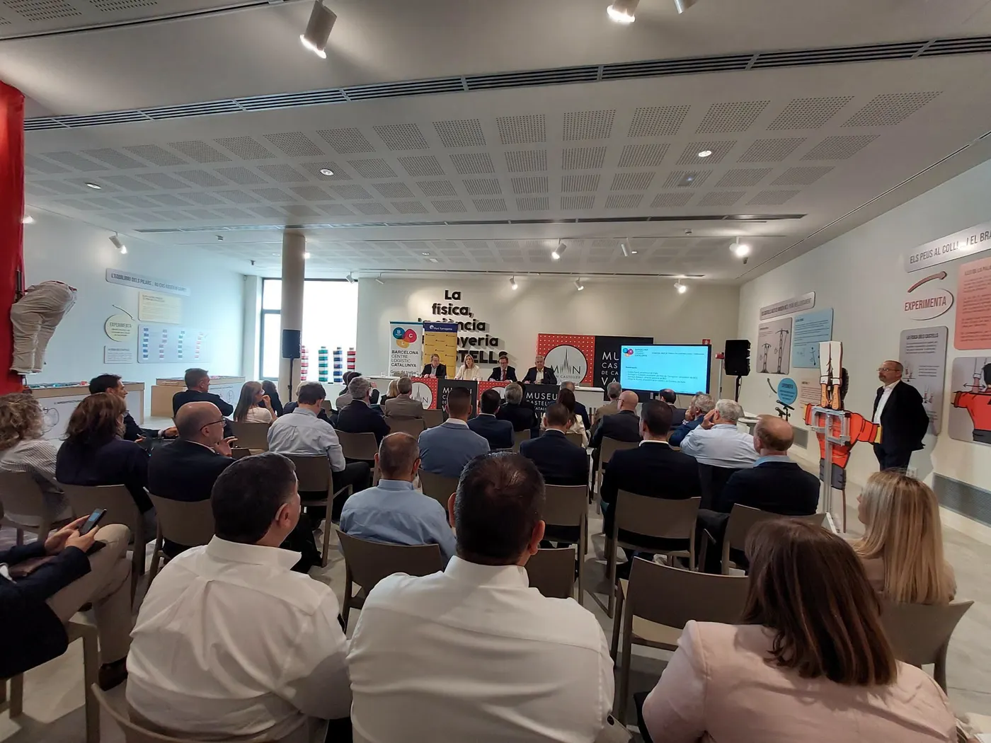 El Museu Casteller acull la primera reunió del Grup de Treball de Logística Lleida-Tarragona