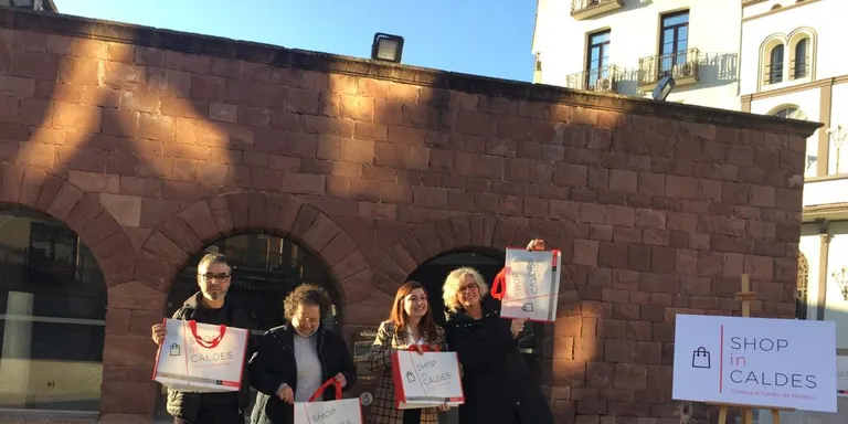 La Taula de Comerç presenta la nova marca comercial de Caldes