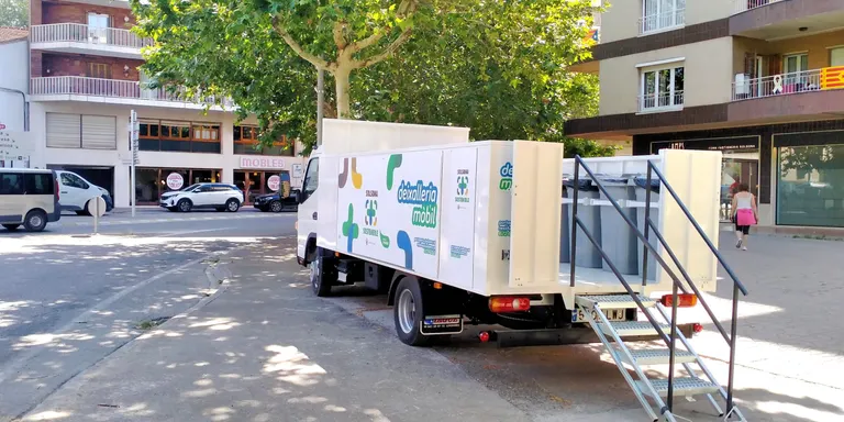 La deixalleria mòbil arriba a tres noves zones de Solsona