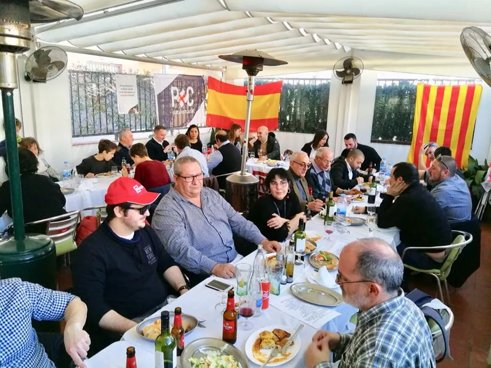 PxC celebra un dinar a Pineda amb militants del Maresme i anuncia que es presentarà a les Eleccions Municipals 2019