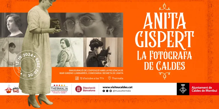 El Museu Thermalia presentarà dissabte l’exposició «Anita Gispert, la fotògrafa de Caldes»