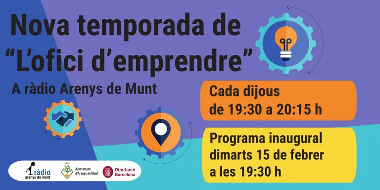Estrena de la nova temporada del programa de ràdio l’Ofici d’Emprendre