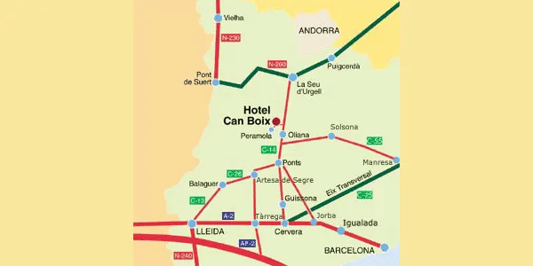 El Govern català analitzarà la senyalització d'accés a Can Boix de Peramola
