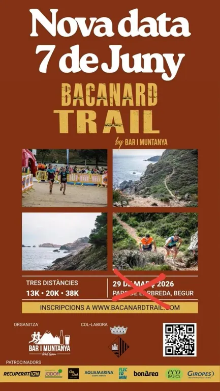 La Bacanard Trail de Begur s’ajorna pel vent i es farà el 7 de juny