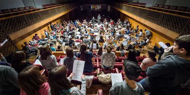 L'Escola Municipal de Música de la Seu d'Urgell torna a participar en el Concert de Santa Cecília d'Andorra