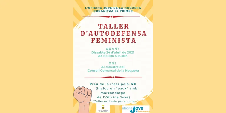 Èxit d'inscripcions en el taller d'autodefensa feminista de l'Oficina Jove de la Noguera