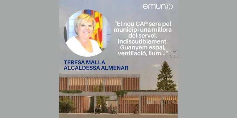 El nou CAP d’Almenar suposarà una inversió de 2,8 milions d'euros i estarà operatiu l'estiu de l'any 2024