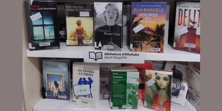 La Biblioteca municipal rep una subvenció de 5.000 euros per a l'adquisició de llibres
