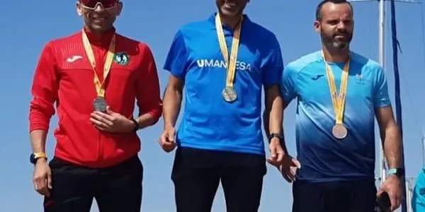 L’entrenadora dels Atletes d’Altafulla, Javier Jaimes, subcampió M40 en el Campionat de Catalunya de 10 km