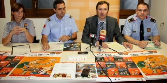La Generalitat presenta al Pirineu la campanya 'Revetlles amb precaució'