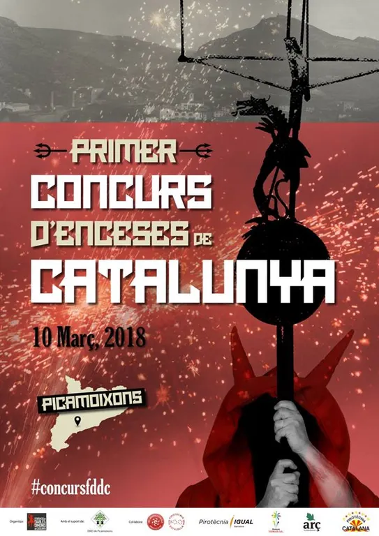 Els Diables de l'Alt Urgell, al primer Concurs d'Enceses de Catalunya
