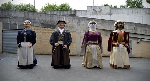  La asociación Ondare presenta seis nuevos gigantes el 10 de noviembre