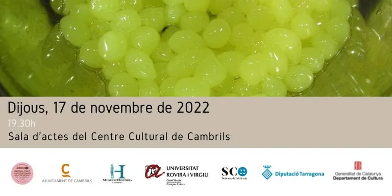 La Sala d’Actes del Centre Cultural acull aquesta tarda una conferència sobre la relació entre la cuina i el laboratori