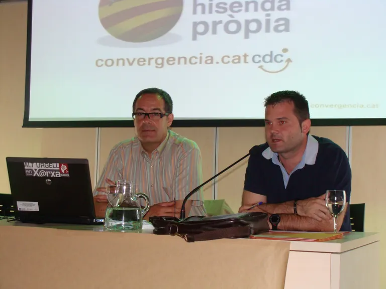 CDC fa pedagogia del pacte fiscal a la Seu d'Urgell
