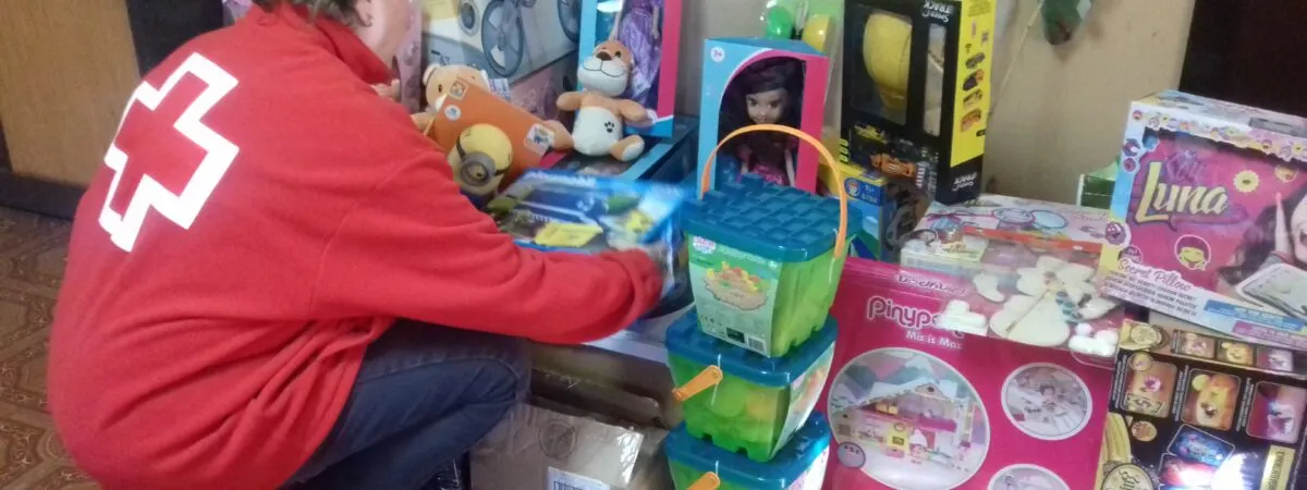 Creu Roja valora molt positivament la campanya de recollida de joguines