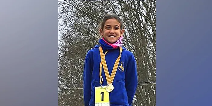 L’arenyenca Marta Mitjans i Muñoz, campiona de Catalunya de Cross en la categoria Aleví