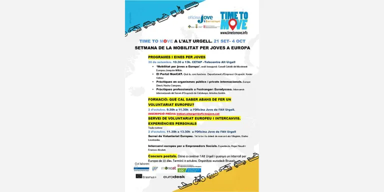 L'Oficina Jove se suma a la Setmana de la Mobilitat per Europa