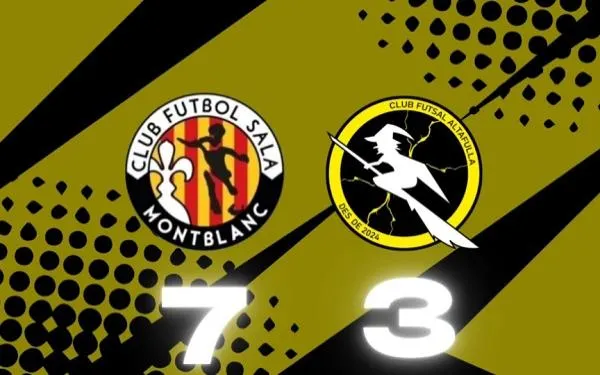 El Montblanc acaba amb la ratxa triomfal del CFS Altafulla (7-3)