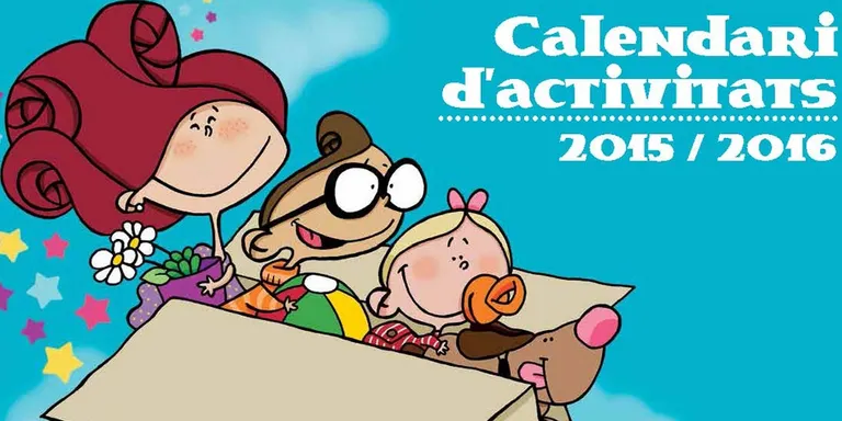 L’Ajuntament i la Xarxa 0-6 editen un calendari d’activitats familiar per al curs 2015-2016
