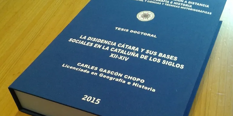 Carles Gascón presenta la seva tesi doctoral a l'Arxiu Comarcal de l'Alt Urgell