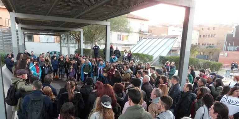 Manifestació de la plataforma AlanMón aquest divendres contra tots els discursos transfòbics