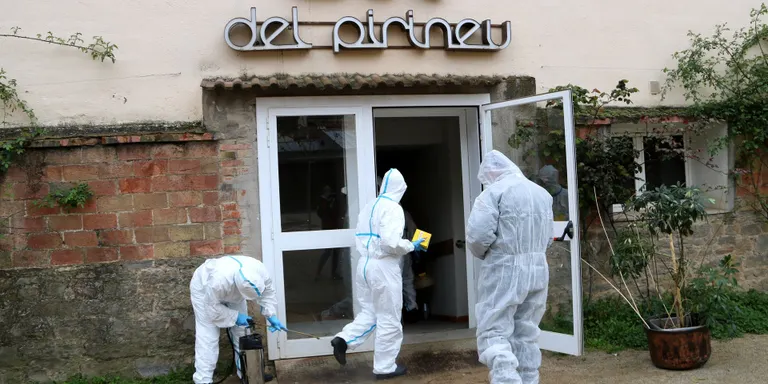 L'Exèrcit desinfecta el centre geriàtric de la Pobla de Segur on es va detectar un brot de coronavirus