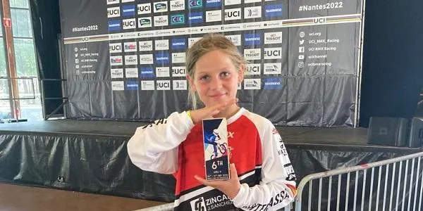 L’altafullenca Mia Ayats assoleix la 6a posició en el debut en el Campionat del Món de BMX