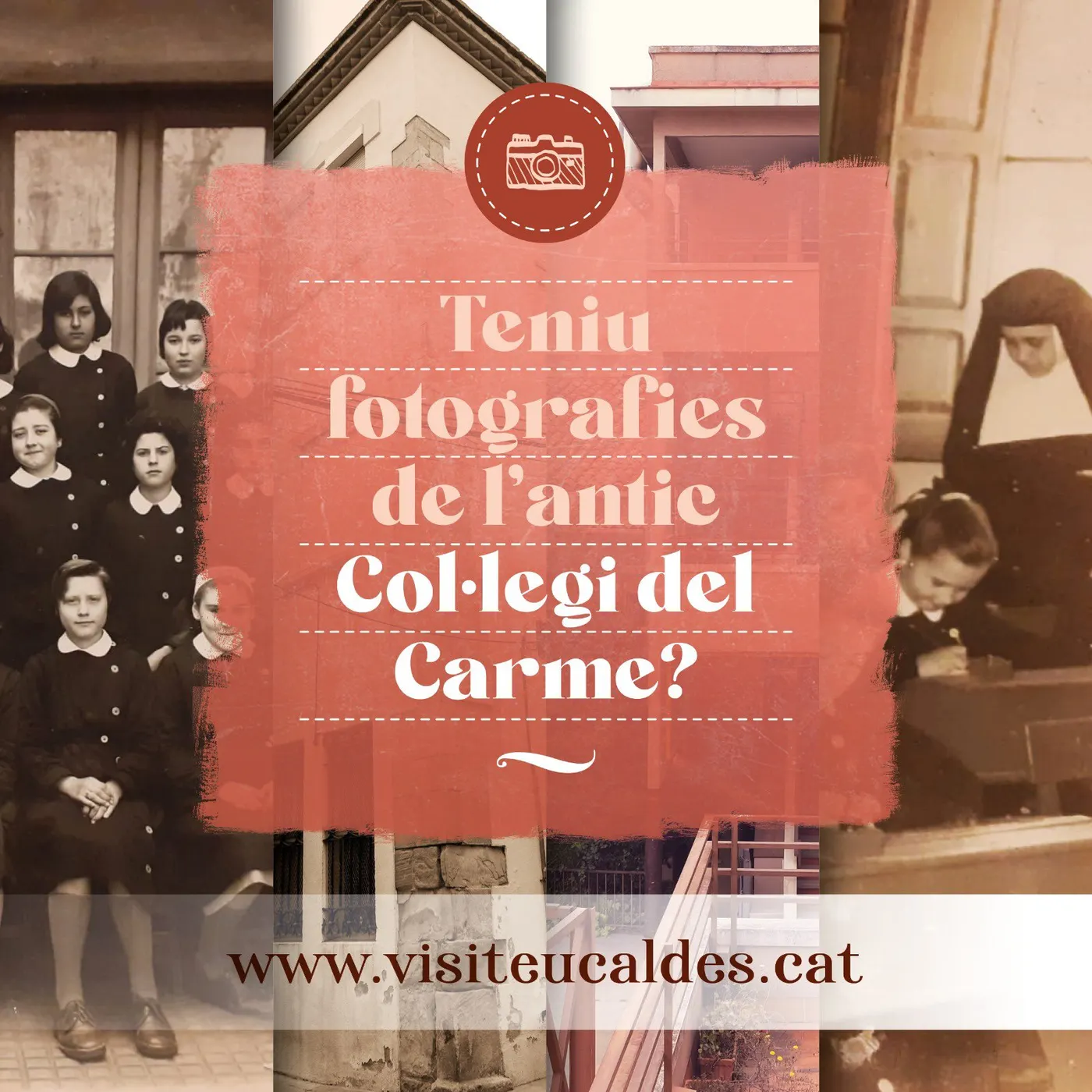 El Museu Thermalia fa una crida a la ciutadania per aplegar fotografies de l’antic Col·legi del Carme per a una exposició