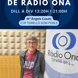 L'Entrevista del 7/10/2026 - Mª Àngels Casals (CUP TORELLÓ SOM POBLE) - episode art