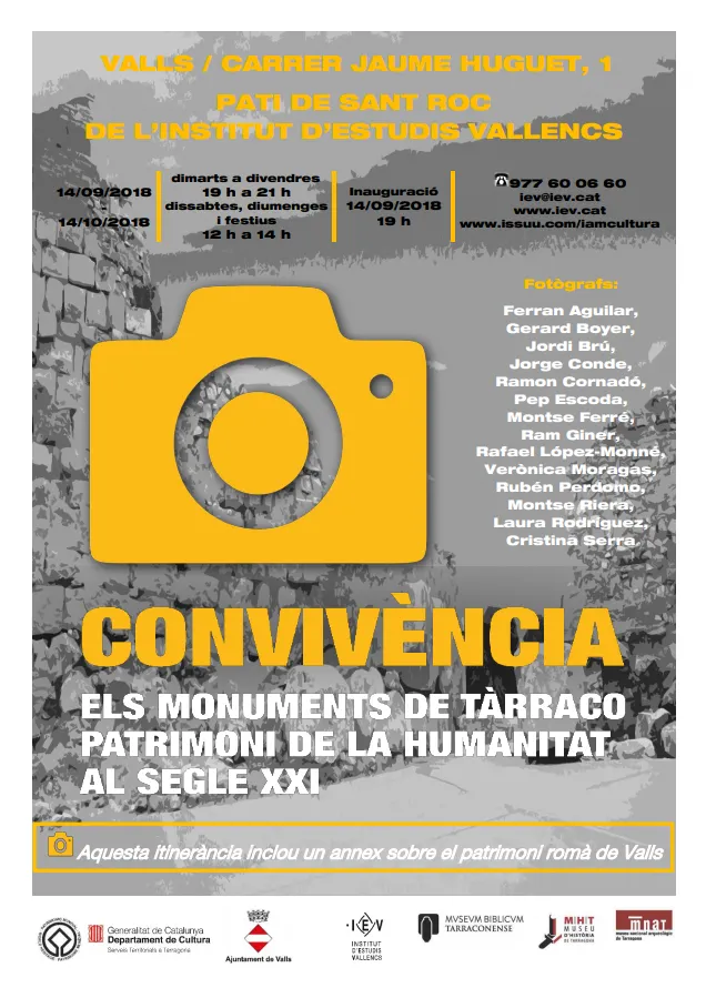 Inauguració de l’exposició: Convivència. Els monuments de Tàrraco Patrimoni de la Humanitat al segle XXI
