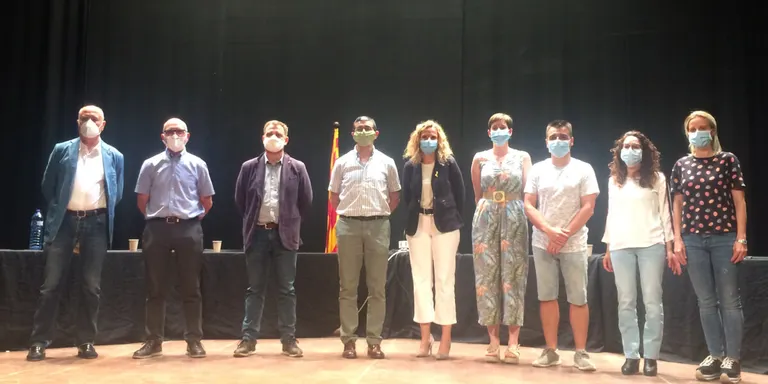 Sílvia Fernández, primera alcaldessa d'Agramunt