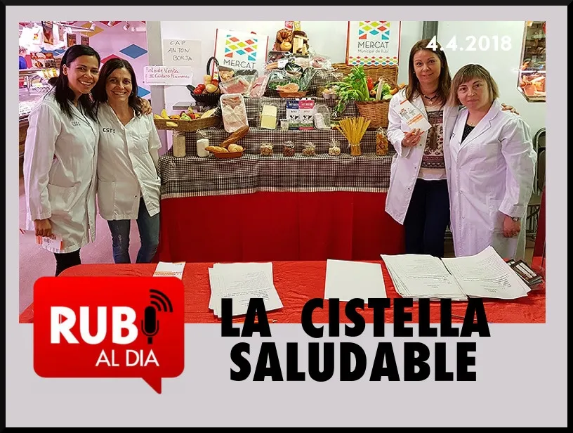 MARTA GONZALEZ Jornada Cistella Saludable del Mercat Municipal i CAP Antonde Borja