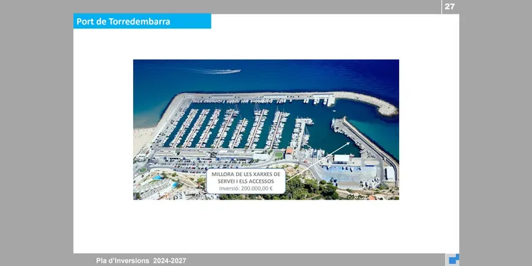 El Govern invertirà 200.000 euros al port de Torredembarra
