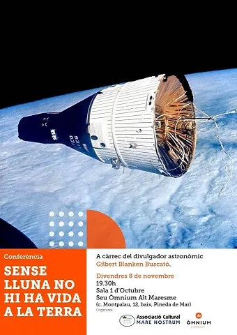Conferència 'Sense lluna no hi ha vida a la Terra'