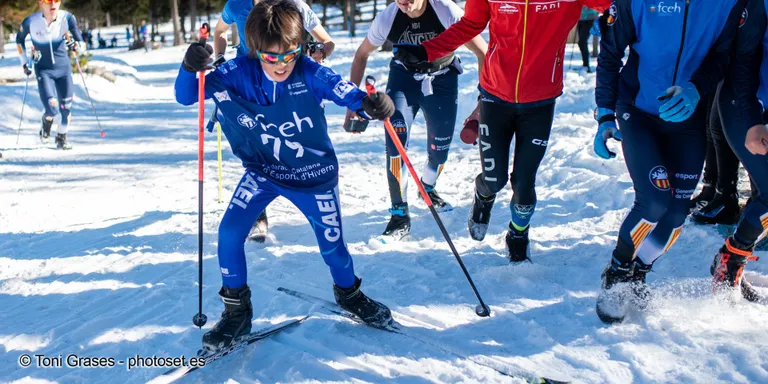 Marc Alonso, nou campió de Catalunya sènior d'esquí nòrdic