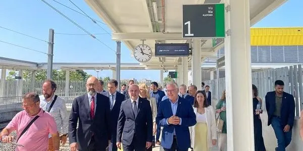 Es posa en marxa la nova estació intermodal de tren de Salou-Port Aventura
