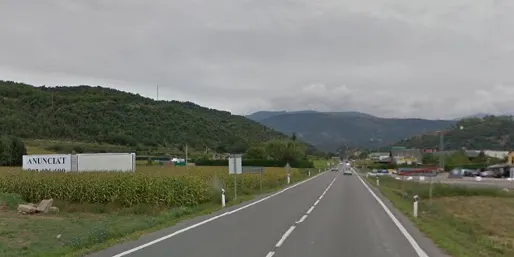 Dos ferits en un accident a la carretera N-260, a Montferrer