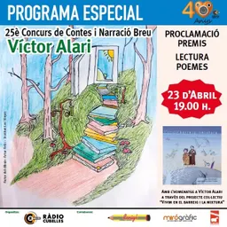 PROCLAMACIÓ PREMIS 25È CONCURS VÍCTOR ALARI 2021 del 23/4/2021 - episode art