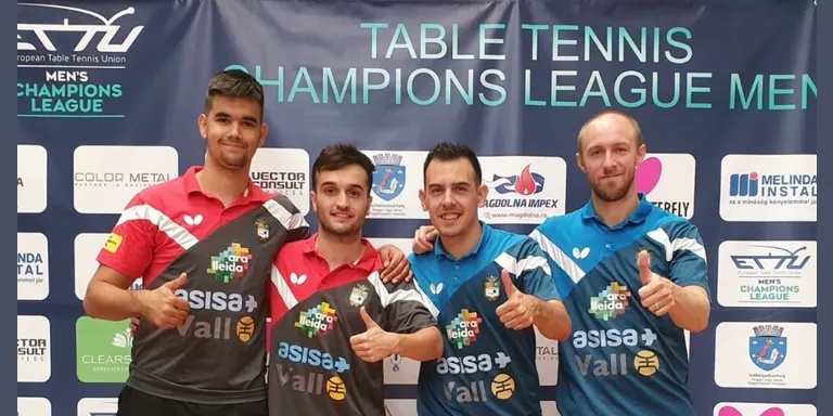 TENNIS TAULA: Gran estrena de l’ASISA Borges Vall a la Champions