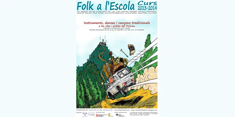 Darrers dies per inscriure's als cursos de Folk a l'Escola
