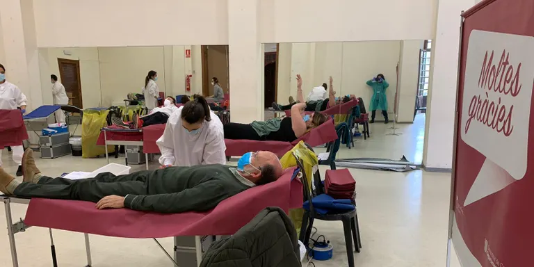 "Ets imprescindible": La importància de donar sang en temps de COVID