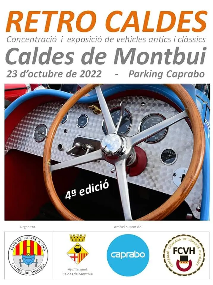 Torna el Retro Caldes, la gran festa dels vehicles antics i clàssics