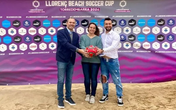 La tercera edició de la Llorenç Beach Soccer Cup, entre el 29 i el 31 de març a la platja de la Paella de Torredembarra